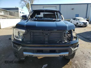 2024 Ford Ranger Raptor with VIN 1FTER4LR5RLE21897, listed as a Copart auction lot 46856715 with 0 mi miles and Salvage Title. Bid and sale history available at carsss.com. Image 5.