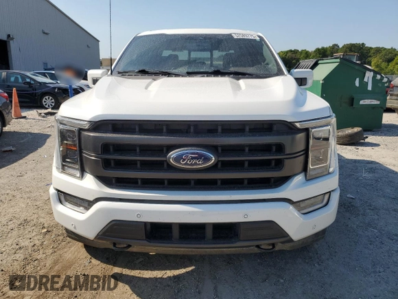 2023 Ford F-150 XL with VIN 1FTFW1E89PFC16983, listed as a Copart auction lot 52589775 with 33,975 mi miles and Salvage Title. Bid and sale history available at carsss.com. Image 5.
