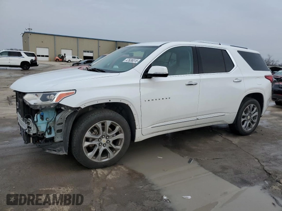 2019 Chevrolet Traverse Premier with VIN 1GNERKKW3KJ297522, listed as a Copart auction lot 47636515 with 111,885 mi miles and Salvage Title. Bid and sale history available at carsss.com. Image 1.