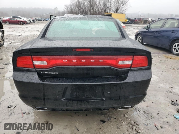 2012 Dodge Charger SXT with VIN 2C3CDXHG5CH302240, listed as a Copart auction lot 43925965 with 237,158 mi miles and Salvage Title. Bid and sale history available at carsss.com. Image 6.