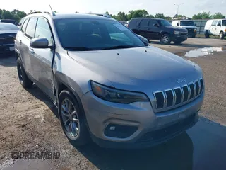 2019 Jeep Cherokee Latitude Plus with VIN 1C4PJLLB5KD403431, listed as a IAAI auction lot 42127918 with 94,360 mi miles and . Bid and sale history available at DreamBid. Image 1.