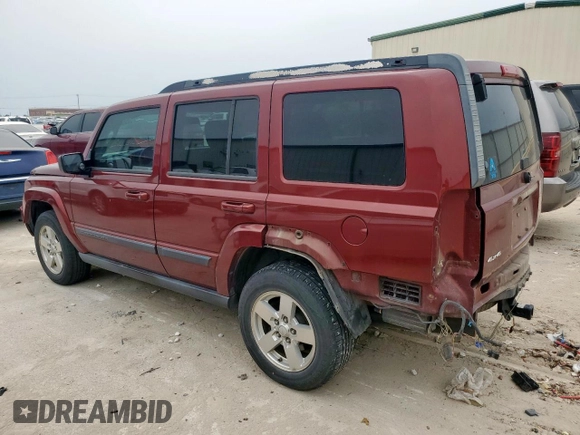 2007 Jeep Commander Sport z VIN 1J8HG48K27C697717, wystawiony jako Copart lot #53550395 z przebiegiem 288 452 mil mil oraz Szkoda całkowita • Salvage title. Historia ofert i sprzedaży dostępna na DreamBid. Obrazek 2.