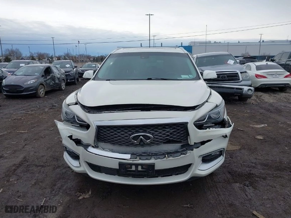 2016 Infiniti QX60 with VIN 5N1AL0MM3GC526720, listed as a IAAI auction lot 41752838 with NaN miles. Bid and sale history available at carsss.com. Image 12.