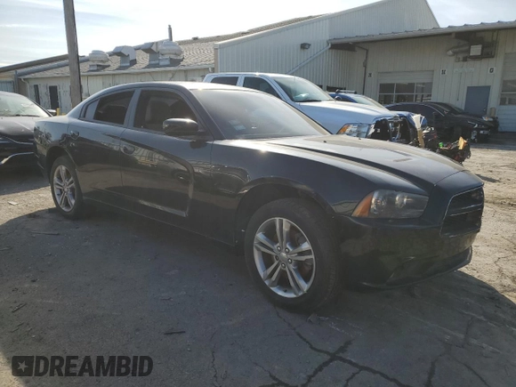 2014 Dodge Charger RT Plus with VIN 2C3CDXDT4EH341553, listed as a Copart auction lot 44254545 with 0 mi miles and Salvage Title. Bid and sale history available at carsss.com. Image 4.
