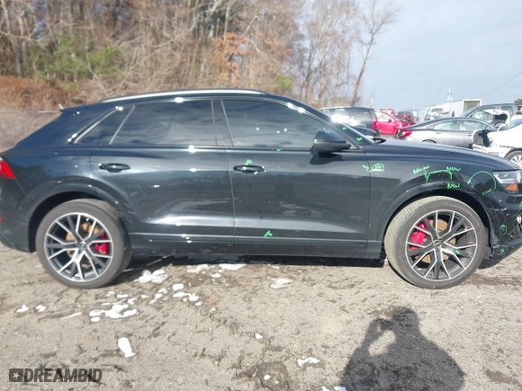 2022 Audi Q8 Premium Plus with VIN WA1EVBF1XND033147, listed as a IAAI auction lot 41197522 with 50,512 mi miles. Bid and sale history available at carsss.com. Image 13.