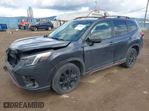 2023 Subaru Forester Special Sports with VIN JF2SKAJC7PH501725, listed as a IAAI auction lot 41984417 with 28,180 mi miles and . Bid and sale history available at DreamBid. Image 18.