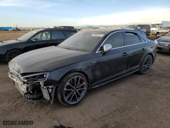 2018 Audi S4 Premium Plus with VIN WAUB4AF43JA002153, listed as a Copart auction lot 69990442 with 50,209 mi miles. Bid and sale history available at carsss.com. Image 1.