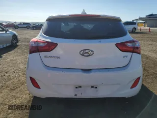 2013 Hyundai Elantra GT with VIN KMHD35LE1DU083414, listed as a Copart auction lot 79945524 with Not Provided miles and Salvage Title. Bid and sale history available at carsss.com. Image 6.