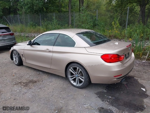 2016 BMW 4 Series 428i xDrive with VIN WBA3T1C58GP822626, listed as a IAAI auction lot 40211587 with 82,285 mi miles. Bid and sale history available at carsss.com. Image 3.