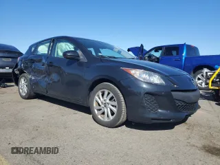 2013 Mazda 3 i Touring with VIN JM1BL1L89D1708495, listed as a Copart auction lot 50705075 with 68,414 mi miles and Salvage Title. Bid and sale history available at DreamBid. Image 4.