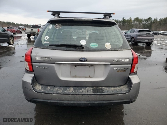 2008 Subaru Outback (Natl) with VIN 4S4BP60C587355567, listed as a Copart auction lot 83882454 with 214,226 mi miles and Salvage Title. Bid and sale history available at carsss.com. Image 6.