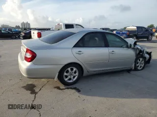 2004 Toyota Camry LE with VIN 4T1BE32K24U843332, listed as a Copart auction lot 55627485 with Not Provided miles and Clean Title. Bid and sale history available at carsss.com. Image 3.