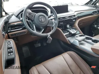 2024 Acura MDX Technology with VIN 5J8YD9H43RL005516, listed as a Copart auction lot 58522115 with 7,065 mi miles and Salvage title. Bid and sale history available at DreamBid. Image 8.
