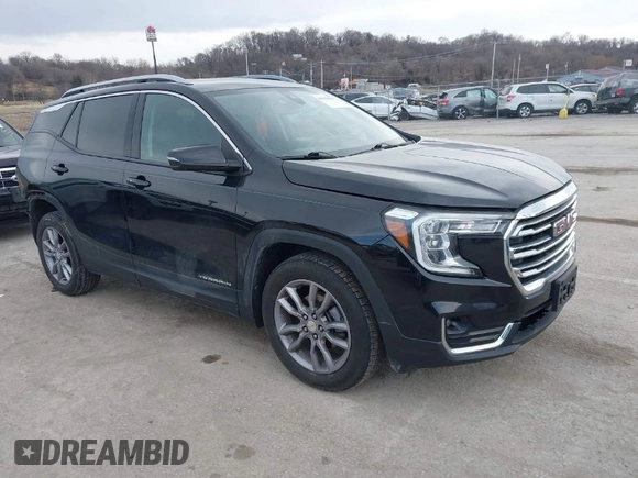 2022 GMC Terrain SLT with VIN 3GKALPEV8NL210997, listed as a IAAI auction lot 41678913 with 66,401 mi miles. Bid and sale history available at carsss.com. Image 1.