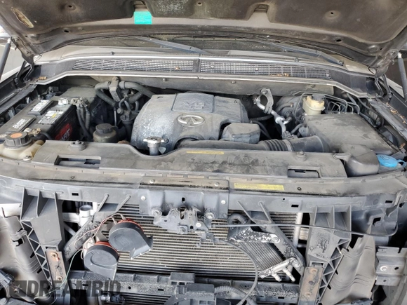 2008 Infiniti QX56 z VIN 5N3AA08C58N912480, wystawiony jako Copart lot #58962025 z przebiegiem 325 726 mil mil oraz Szkoda całkowita • Salvage title. Historia ofert i sprzedaży dostępna na DreamBid. Obrazek 12.