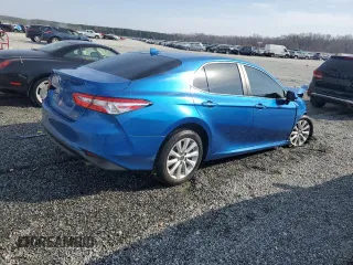 2020 Toyota Camry LE with VIN 4T1C11AK7LU374582, listed as a Copart auction lot 48851475 with 79,532 mi miles and Salvage Title. Bid and sale history available at DreamBid. Image 3.