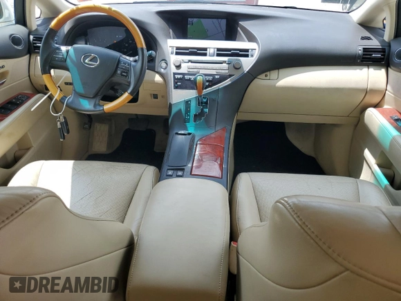 2012 Lexus RX 350 с VIN 2T2BK1BA0CC144555, выставлен на аукционе Copart как лот 57557815 с пробегом 165 195 миль миль и Списание • Salvage title. История ставок и продаж доступна на DreamBid. Изображение 8.