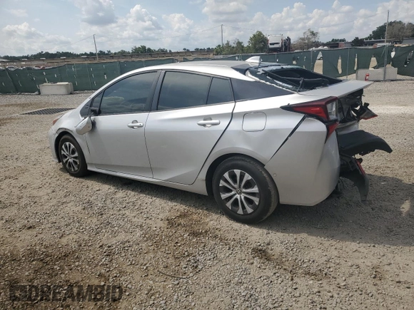2021 Toyota Prius LE z VIN JTDL9MFU8M3024197, wystawiony jako Copart lot #58790155 z przebiegiem 111 216 mil mil oraz Szkoda całkowita • Salvage title. Historia ofert i sprzedaży dostępna na DreamBid. Obrazek 2.