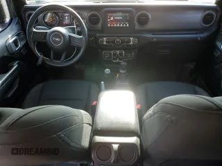 2022 Jeep Wrangler Unlimited Sport S with VIN 1C4HJXDG8NW200371, listed as a Copart auction lot 52548715 with 15,902 mi miles and Salvage Title. Bid and sale history available at DreamBid. Image 8.