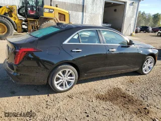 2021 Cadillac CT4 Luxury with VIN 1G6DK5RK4M0119160, listed as a Copart auction lot 70360634 with 37,562 mi miles and Salvage Title. Bid and sale history available at carsss.com. Image 3.