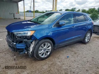 2022 Ford Edge Titanium z VIN 2FMPK4K99NBA55222, wystawiony jako Copart lot #58468375 z przebiegiem 81 762 mil mil oraz Czysty tytuł • Clean title. Historia ofert i sprzedaży dostępna na DreamBid. Obrazek 1.