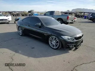 2014 BMW 4 Series 428i with VIN WBA3N7C50EF719927, listed as a Copart auction lot 86313054 with 123,727 mi miles and Salvage Title. Bid and sale history available at DreamBid. Image 11.