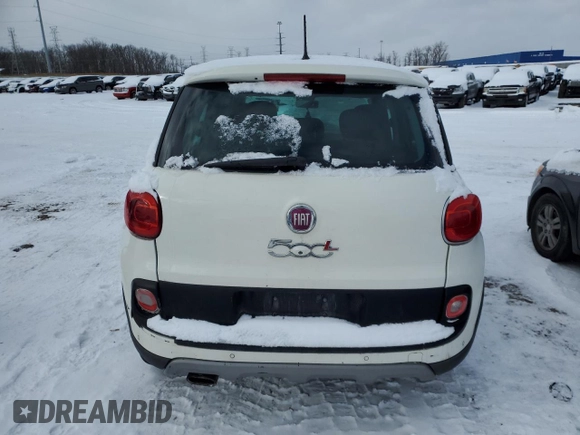 2014 FIAT 500L Trekking with VIN ZFBCFADH5EZ021059, listed as a Copart auction lot 44992125 with 126,744 mi miles and Clean Title. Bid and sale history available at DreamBid. Image 6.