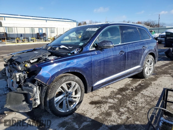 2023 Audi Q7 Prestige with VIN WA1VXBF73PD023206, listed as a Copart auction lot 86768134 with 8,271 mi miles and Salvage title. Bid and sale history available at DreamBid. Image 1.