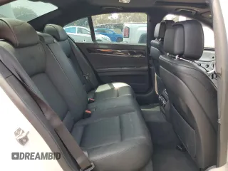 2013 BMW 7 Series 740i with VIN WBAYA6C5XDC995172, listed as a Copart auction lot 60288685 with 28,144 mi miles and Salvage title. Bid and sale history available at DreamBid. Image 10.