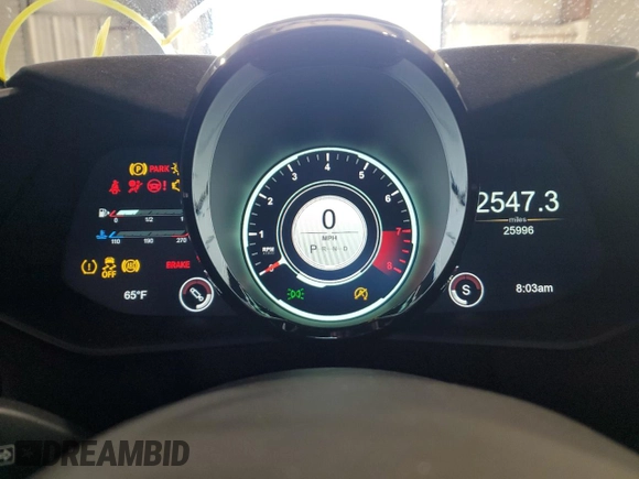 2020 Aston Martin Vantage z VIN SCFSMGAWXLGN03959, wystawiony jako Copart lot #69373894 z przebiegiem 25 996 mil mil oraz Szkoda całkowita • Salvage title. Historia ofert i sprzedaży dostępna na DreamBid. Obrazek 9.