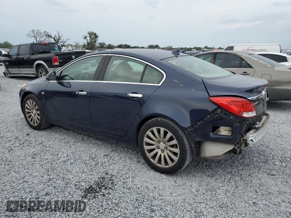 2011 Buick Regal CXL RL1 z VIN 2G4GN5EC5B9185666, wystawiony jako Copart lot #57022595 z przebiegiem 148 820 mil mil oraz Szkoda całkowita • Salvage title. Historia ofert i sprzedaży dostępna na DreamBid. Obrazek 2.