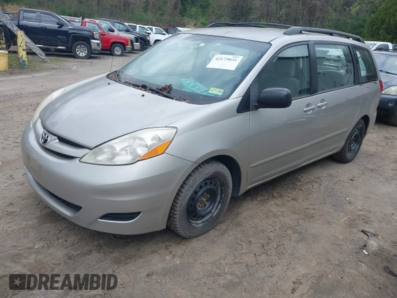 2007 Toyota Sienna CE with VIN 5TDZK23C87S020782, listed as a IAAI auction lot 42179031 with 113,570 mi miles and . Bid and sale history available at DreamBid. Image 2.