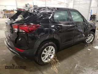 2021 Chevrolet TrailBlazer LS with VIN KL79MNSL4MB006018, listed as a Copart auction lot 44339125 with 48,874 mi miles and Salvage Title. Bid and sale history available at carsss.com. Image 3.