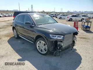 2018 Audi Q5 Premium Plus with VIN WA1BNAFY7J2209393, listed as a Copart auction lot 62452055 with 33,944 mi miles and Salvage title. Bid and sale history available at DreamBid. Image 15.
