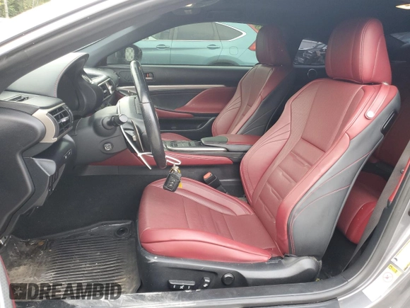 2015 Lexus RC 350 with VIN JTHHE5BC6F5005450, listed as a Copart auction lot 72409274 with 103,781 mi miles and Salvage Title. Bid and sale history available at carsss.com. Image 7.