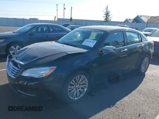 2012 Chrysler 200 Limited with VIN 1C3CCBCG8CN326195, listed as a IAAI auction lot 41439236 with Not Provided miles and . Bid and sale history available at DreamBid. Image 2.