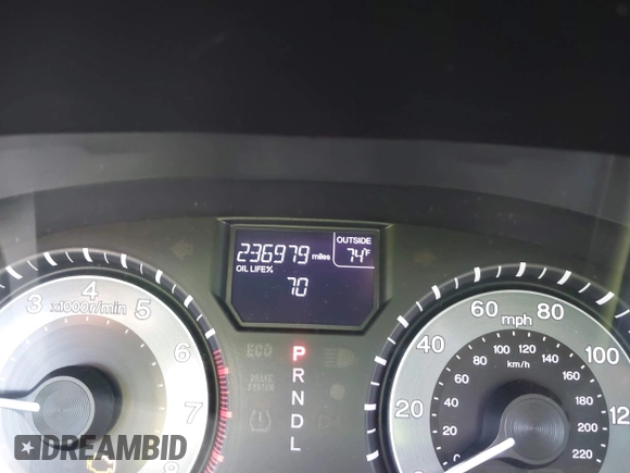 2016 Honda Odyssey EX-L with VIN 5FNRL5H65GB022236, listed as a IAAI auction lot 40761542 with 236,979 mi miles. Bid and sale history available at carsss.com. Image 7.