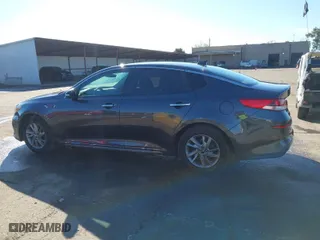 2019 Kia Optima LX with VIN 5XXGT4L38KG299354, listed as a IAAI auction lot 41626378 with 1 mi miles. Bid and sale history available at carsss.com. Image 13.