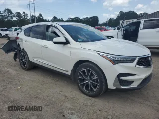 2019 Acura RDX Advance with VIN 5J8TC1H79KL017216, listed as a Copart auction lot 61221175 with 20,449 mi miles and Salvage title. Bid and sale history available at DreamBid. Image 4.