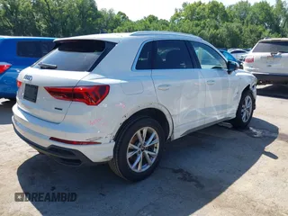 2023 Audi Q3 S line Premium with VIN WA1DECF34P1096834, listed as a IAAI auction lot 42644123 with 62,360 mi miles and . Bid and sale history available at DreamBid. Image 4.