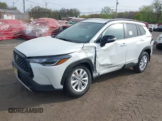 2024 Toyota Corolla Cross LE with VIN 7MUBAABG2RV114524, listed as a IAAI auction lot 42117794 with 2,781 mi miles and . Bid and sale history available at DreamBid. Image 19.