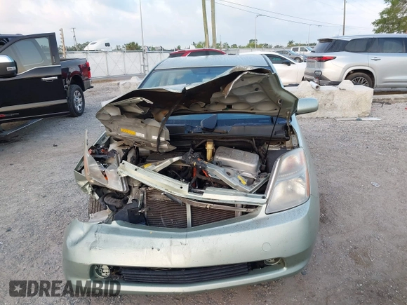 2007 Toyota Prius with VIN JTDKB20U373253002, listed as a IAAI auction lot 41849230 with 264,388 mi miles. Bid and sale history available at carsss.com. Image 6.