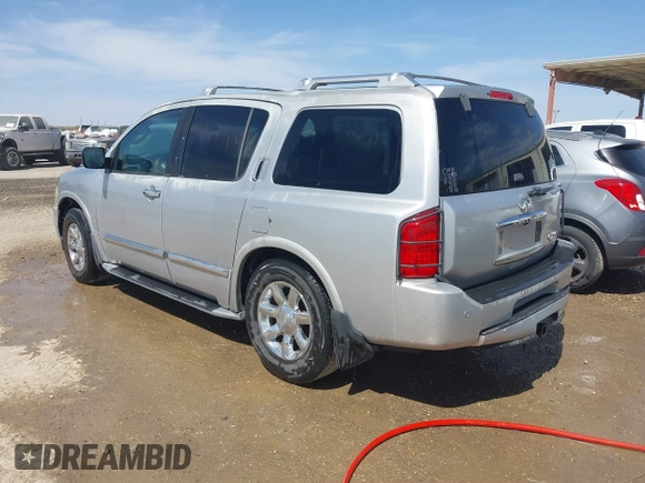 2004 Infiniti QX56 with VIN 5N3AA08A44N809589, listed as a IAAI auction lot 41792702 with 1 mi miles. Bid and sale history available at carsss.com. Image 3.