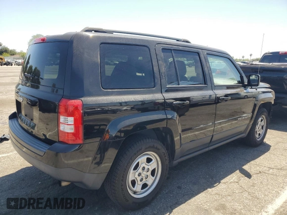 2016 Jeep Patriot Sport with VIN 1C4NJPBB1GD526120, listed as a Copart auction lot 57915005 with 153,283 mi miles and Salvage title. Bid and sale history available at DreamBid. Image 3.