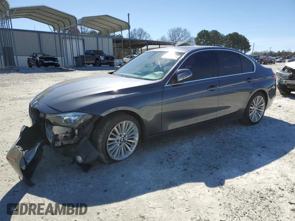 2012 BMW 3 Series 328i with VIN WBA3A5C55CF349989, listed as a Copart auction lot 45947105 with 174,152 mi miles and Salvage Title. Bid and sale history available at carsss.com. Image 1.