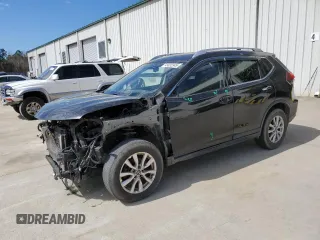 2018 Nissan Rogue SV z VIN KNMAT2MV4JP614958, wystawiony jako Copart lot #49332345 z przebiegiem 84 886 mil mil oraz Szkoda całkowita • Salvage title. Historia ofert i sprzedaży dostępna na DreamBid. Obrazek 1.
