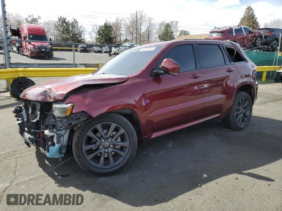 2019 Jeep Grand Cherokee High Altitude with VIN 1C4RJFCG8KC590613, listed as a Copart auction lot 49510195 with 83,880 mi miles and Salvage title. Bid and sale history available at DreamBid. Image 1.