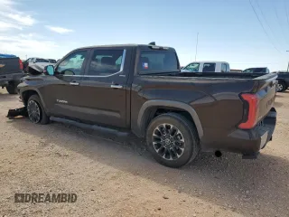 2024 Toyota Tundra Limited Hybrid with VIN 5TFJC5DBXRX057850, listed as a Copart auction lot 55224795 with 6,401 mi miles and Salvage title. Bid and sale history available at DreamBid. Image 2.