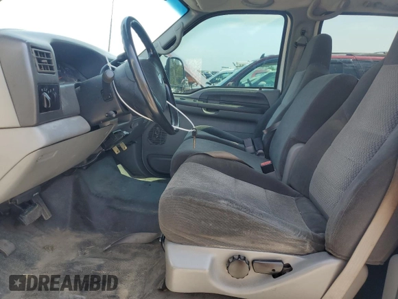 2002 Ford Super Duty F-250 XL with VIN 1FTNW21F72ED29593, listed as a Copart auction lot 68245844 with 301,129 mi miles and Salvage Title. Bid and sale history available at carsss.com. Image 7.