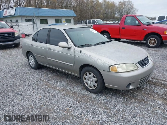 2002 Nissan Sentra GXE z VIN 3N1CB51D32L610845, wystawiony jako IAAI lot #41897848 z przebiegiem 118 472 mil mil oraz . Historia ofert i sprzedaży dostępna na DreamBid. Obrazek 1.